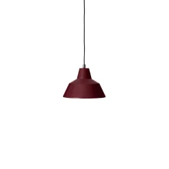 Made By Hand - Workshop Lamp W2 - Wine Red