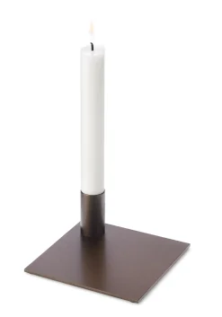 Malling living - Square lysestage, mørk bronze