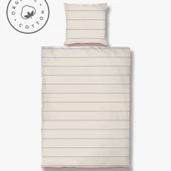 Mette Ditmer - ALIGN-sengesæt - Cobalt/Sand - W140 x L200 cm