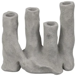 Mette Ditmer - ART PIECE four-lysestage - Light grey