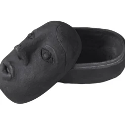 Mette Ditmer - ART PIECE Face krukke - Sort