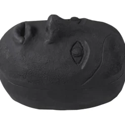 Mette Ditmer - ART PIECE Face krukke - Sort