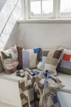 Mette Ditmer - BRICK-pudebetræk - Chocolate