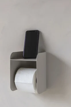 Mette Ditmer - CARRY toiletrulleholder, sandgrå