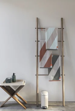 Mette Ditmer - DIAGONAL bath towel - Brick