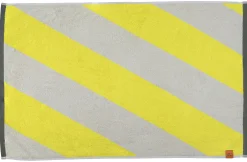 Mette Ditmer - DIAGONAL bath mat - Yellow