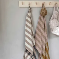 Mette Ditmer - DISORDER gæstehåndklæde, 2 stk., Off-white