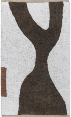 Mette Ditmer - FIGURA rug, small - Brown