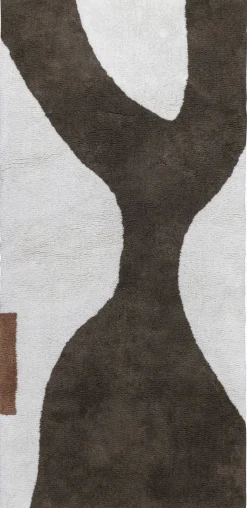 Mette Ditmer - FIGURA rug, medium - Brown