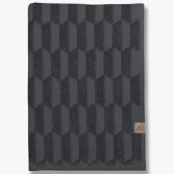 Mette Ditmer - GEO gæstehåndklæde, 2-pak, antracit