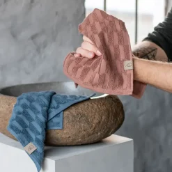 Mette Ditmer - GEO Håndklæde, 3-pak, Rose