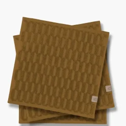 Mette Ditmer - GEO Håndklæde, 3-pak, karry