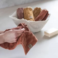 Mette Ditmer - GEO Håndklæde, 3-pak, karry