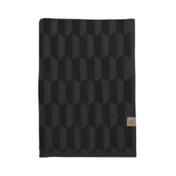 Mette Ditmer - GEO håndklæde (50x95 cm) - Sort
