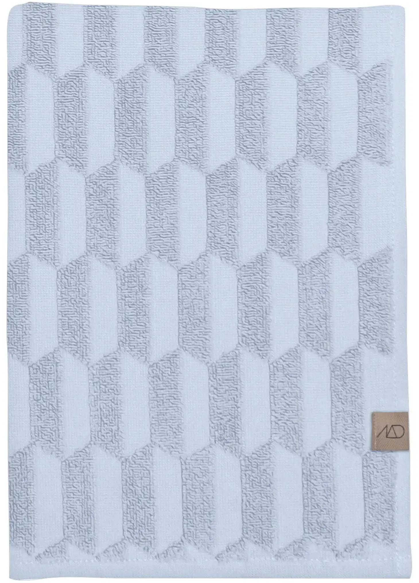 Mette Ditmer - GEO-håndklæde - Light Blue - W35 x L55 cm