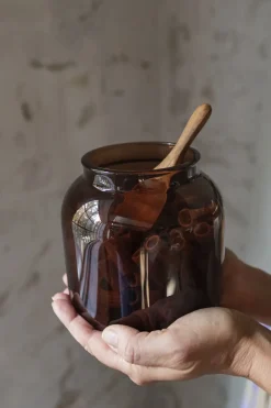 Mette Ditmer - LUNA jar, small - Brown