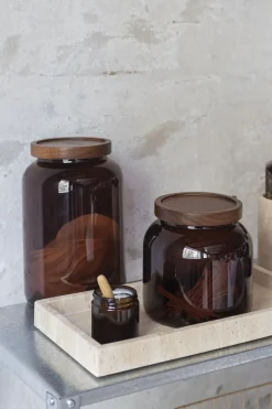 Mette Ditmer - LUNA jar, small - Brown