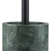 Mette Ditmer - MARBLE toilet brush holder - Dark forest