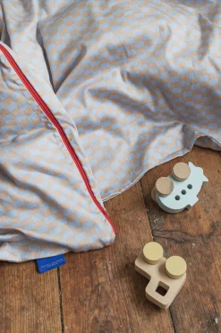 Mette Ditmer - MINI junior bed set - Light blue / Tan