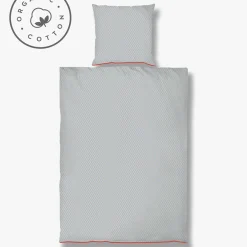 Mette Ditmer - MINI-sengesæt - Light blue/Tan - W140 x L220 cm