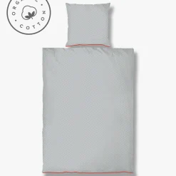 Mette Ditmer - MINI-sengesæt - Light blue/Tan - W140 x L200 cm