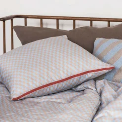 Mette Ditmer - MINI-sengesæt - Light blue/Tan - W200 x L220 cm
