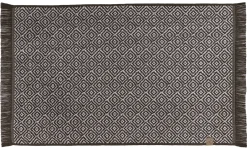 Mette Ditmer - MOROCCO-bademåtte - Chocolate/Off-white - W50 x L80 cm