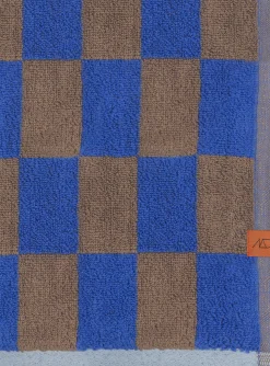 Mette Ditmer - RETRO badehåndklæde, kobolt