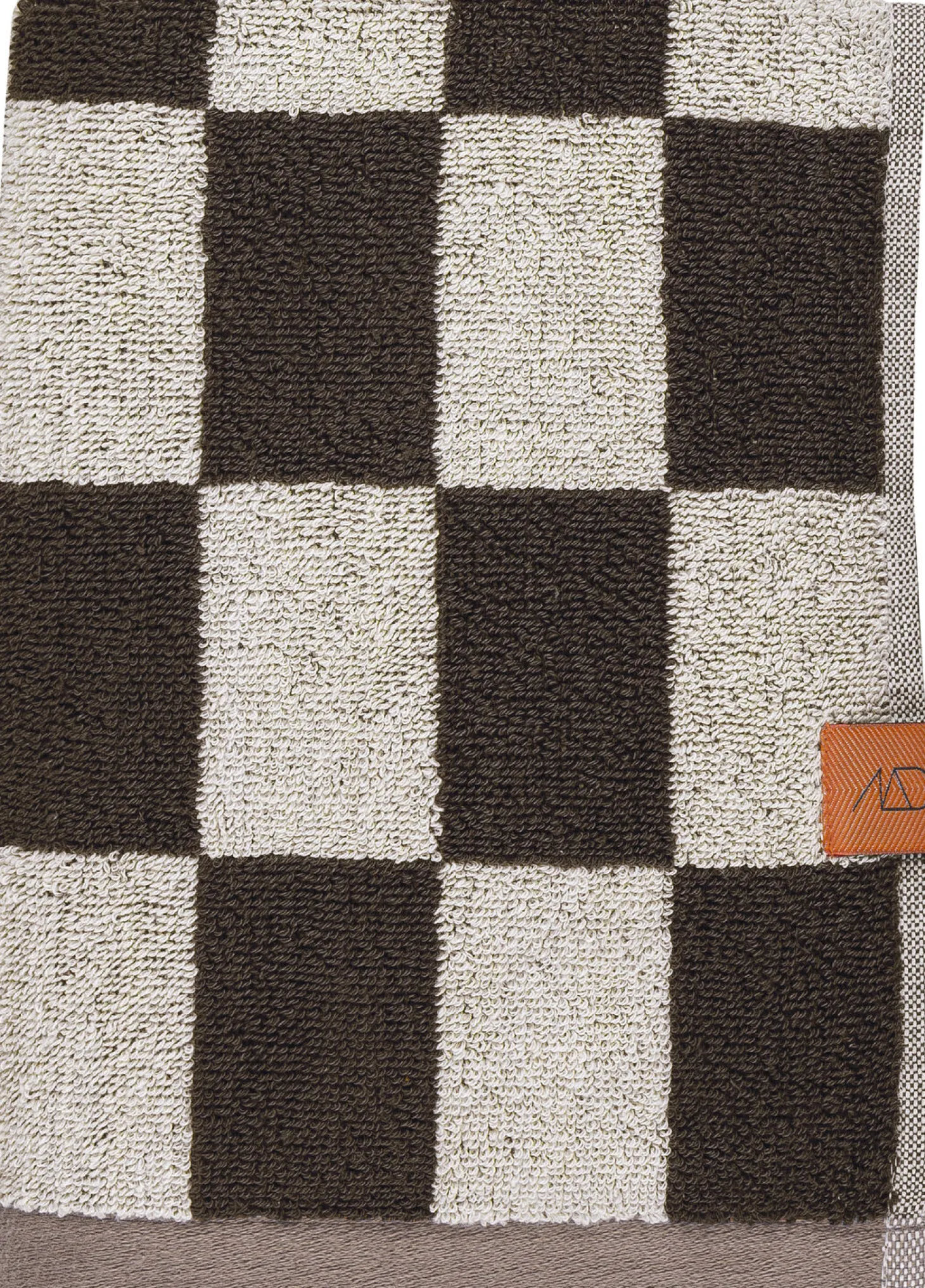 Mette Ditmer - RETRO-håndklæde - Chocolate - W40 x L55 cm