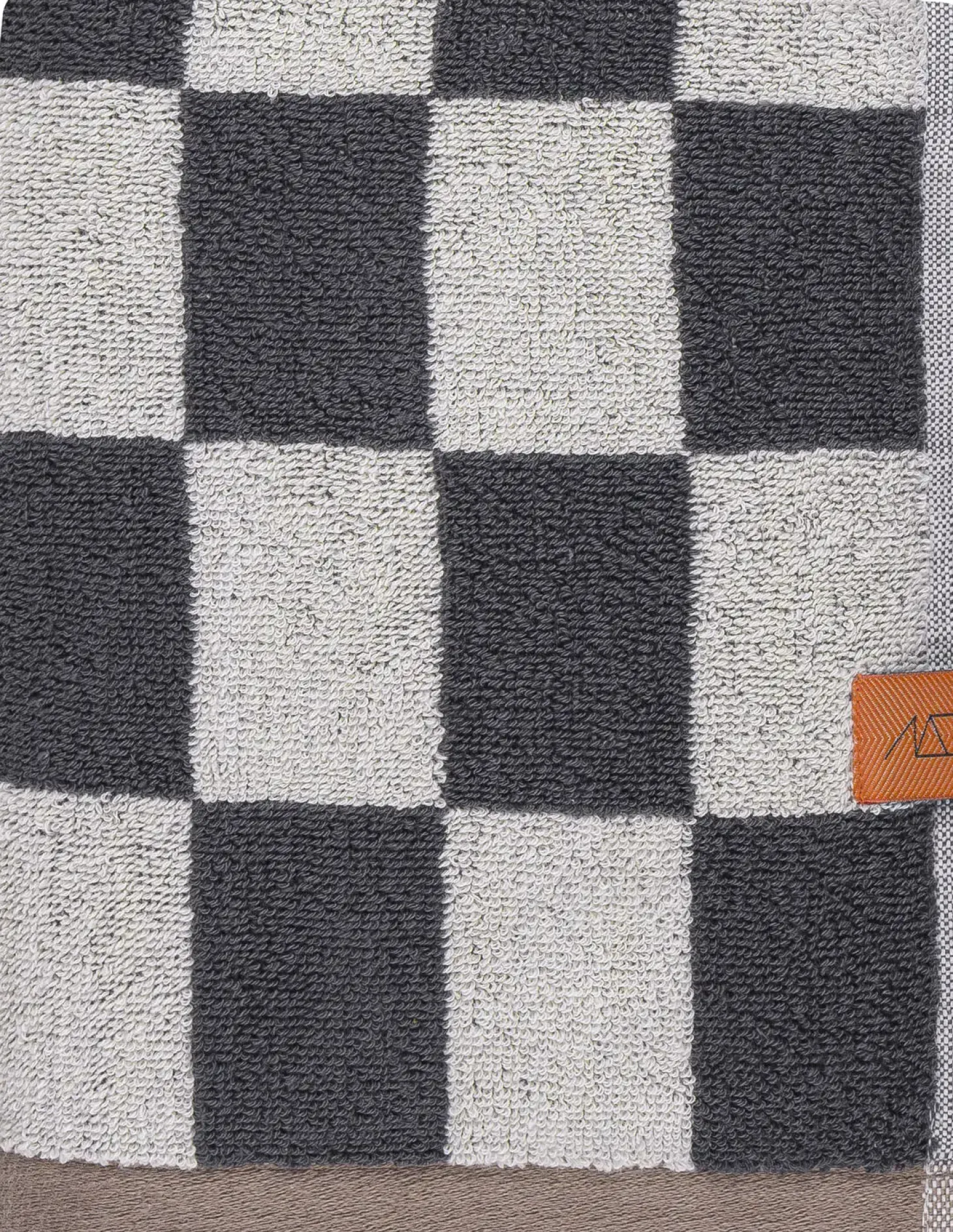 Mette Ditmer - RETRO-håndklæde - Dark grey - W50 x L 90 cm