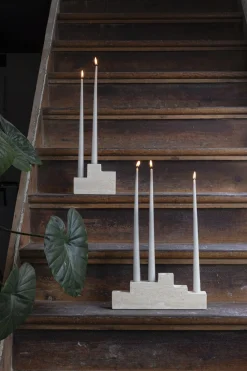 Mette Ditmer - STEP six candleholder - Linen