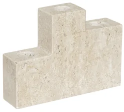 Mette Ditmer - STEP trio candleholder - Linen