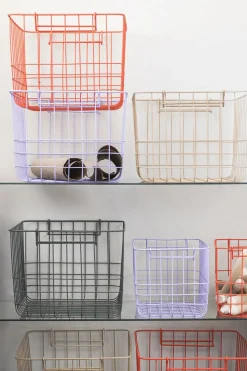 Mette Ditmer - STORE-IT trådkurv - Medium - Thyme green