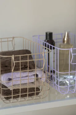 Mette Ditmer - STORE-IT trådkurv - Small - Sand