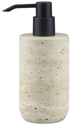 Mette Ditmer - TRAVERTINE dispenser, tall - Linen
