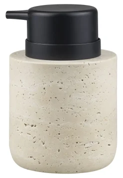 Mette Ditmer - TRAVERTINE dispenser, low - Linen