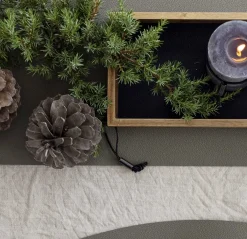 MiLLE W NORDISK DESIGN - Bordløber - Grå læder