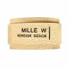 MiLLE W NORDISK DESIGN - Servietring - Beige læder