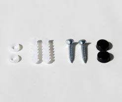 Moudhome - BATH Hylde Til Badeværelse – Sort - 23 cm