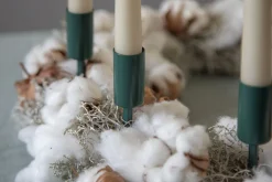 Moudhome - SPIKE lysholder - mørk grøn