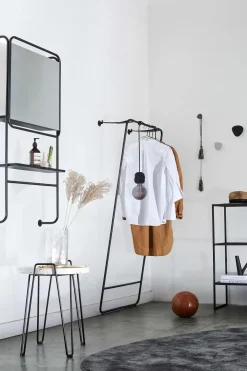 Muubs - Copenhagen spejl m. hylder - B: 60 cm, H: 120 cm, D: 22 cm