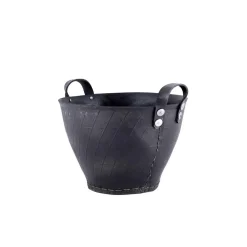 Muubs - Kurv Dacarr - Sort - Large - Ø40 x H29 cm