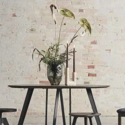 Muubs - Lysestage - Minerva - Creme - H: 20 cm