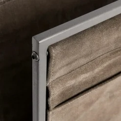 Muubs - Magasinholder - Sort/Grå - Jern/Ruskind