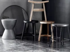 Muubs - Vægspejl rundt - Copenhagen - Sort - Ø110 cm