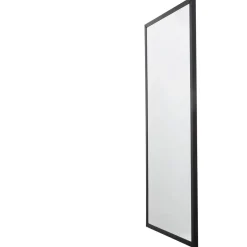 Muubs - Vægspejl Washington L - Jern/Glas. : 90x 200 cm. Sort kant