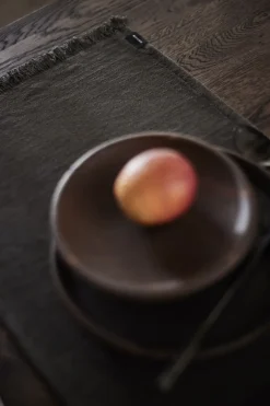 Muubs -Umami Dækkeserviet - Sort/Brun