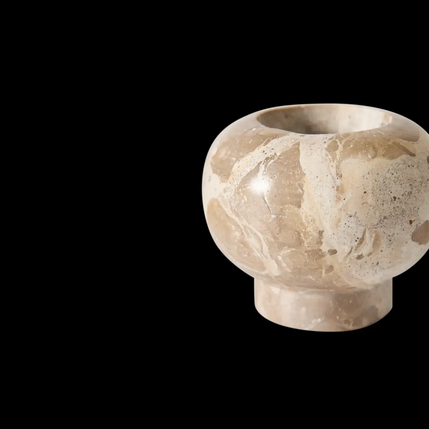 Muubs -Vita Fyrfadsstage - Seashell