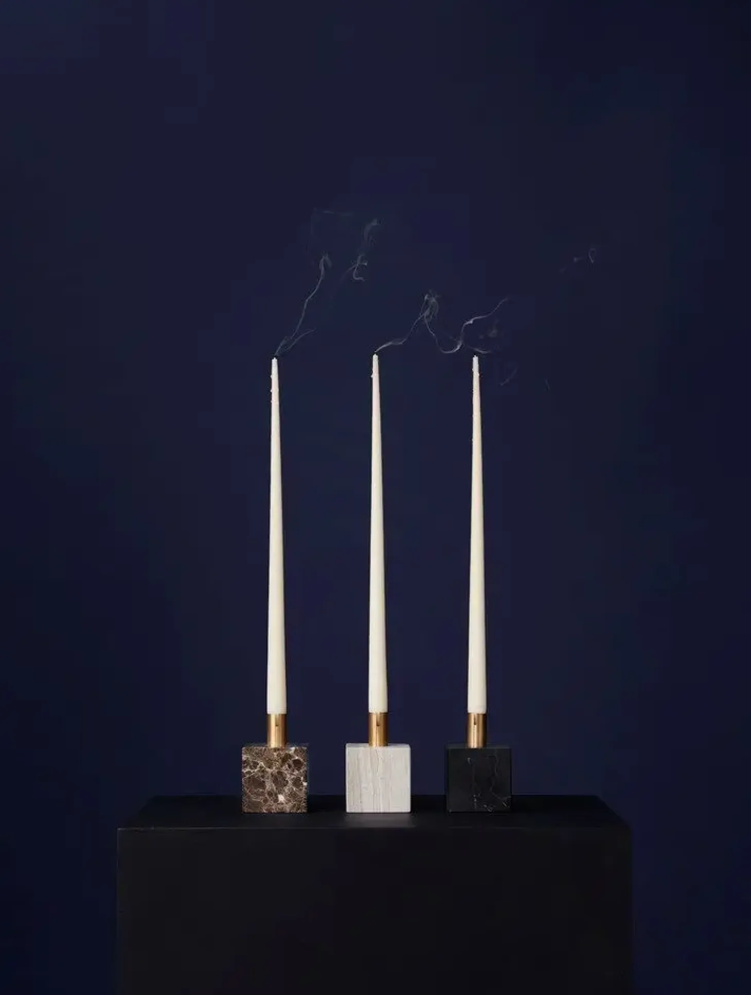 New Works - lysestage - lys marmor