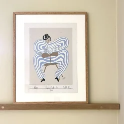 Noeje - Kunsttryk - Donna di Teatro, Blå